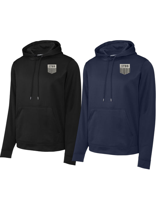 1789 SHIELD WICKING HOODED PULLOVER-F244