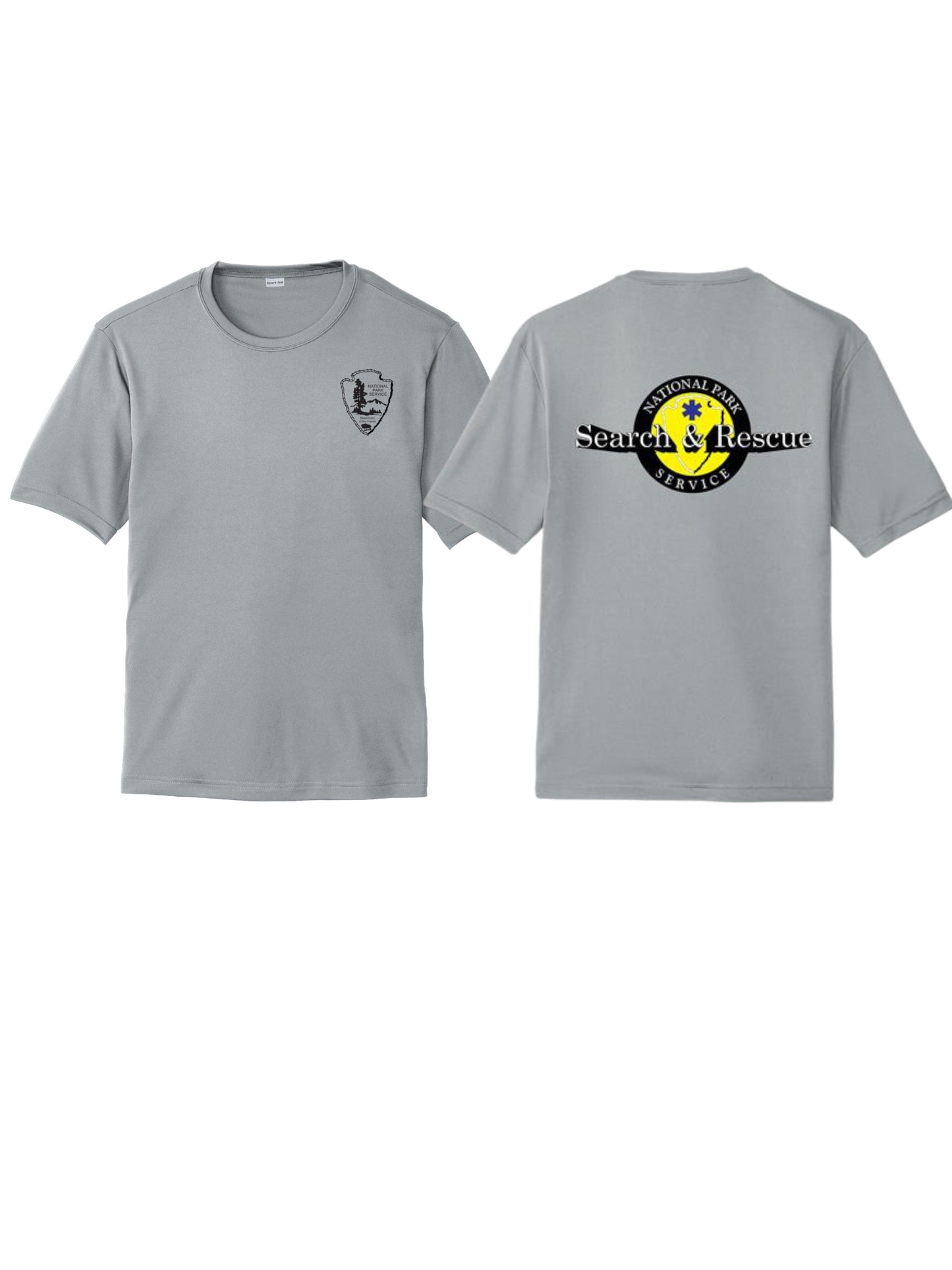 NPS SEARCH & RESCUE MOISTURE WICKING T-SHIRT-ST850