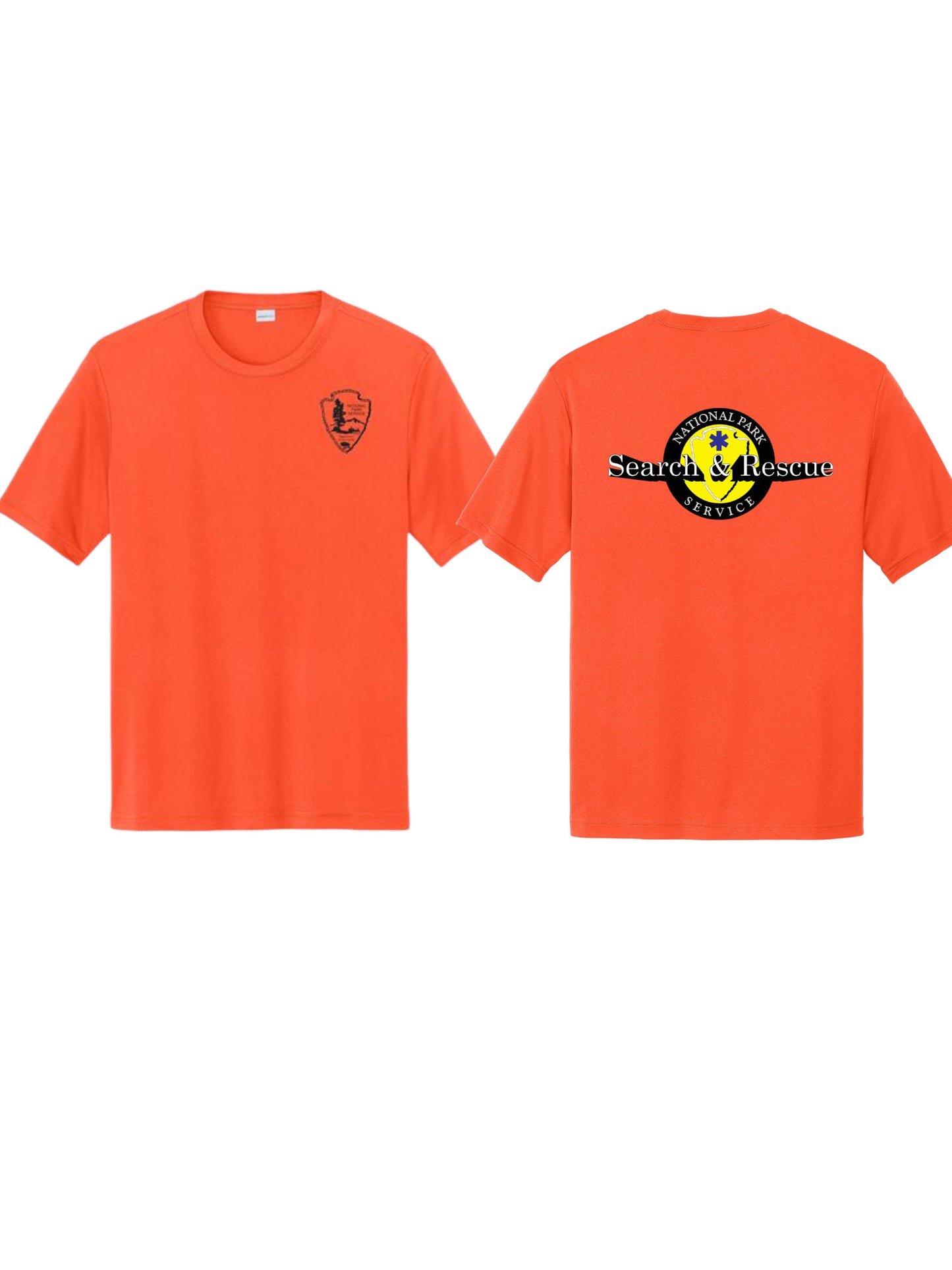 NPS SEARCH & RESCUE MOISTURE WICKING T-SHIRT-ST850