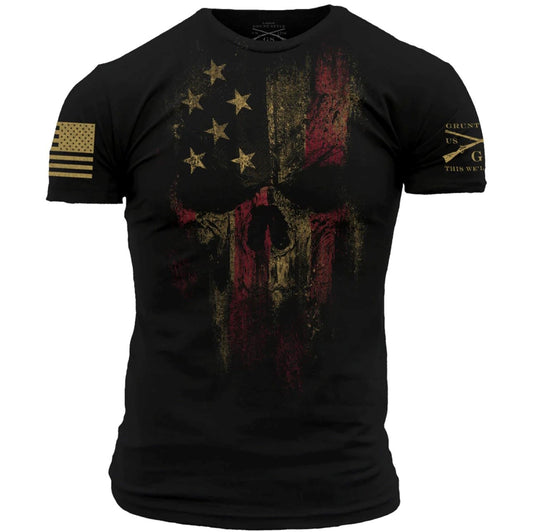 GRUNT STYLE AMERICAN REAPER T-SHIRT-BLACK