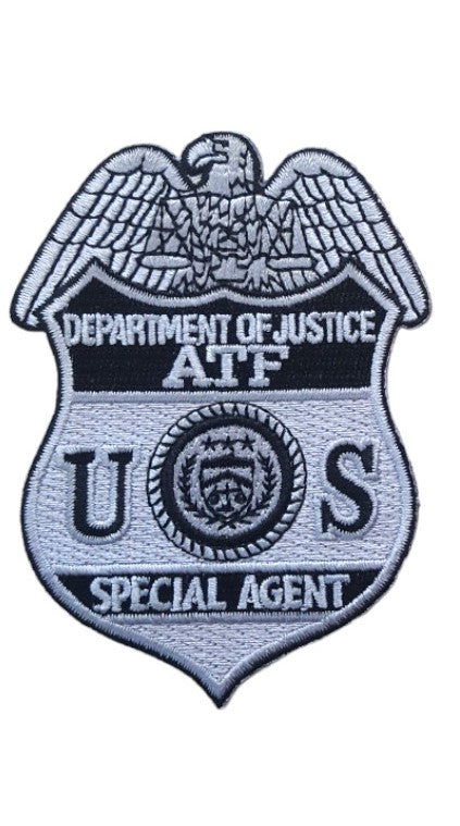 ATF SPECIAL AGENT BADGE PATCH