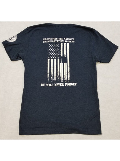 TSA NEVER FORGET T-SHIRT