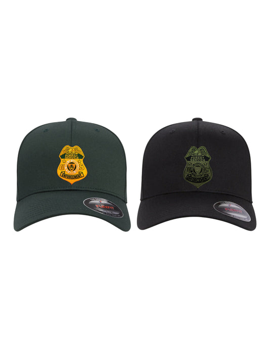 USFS ENFORCEMENT BADGE FLEX FIT HAT