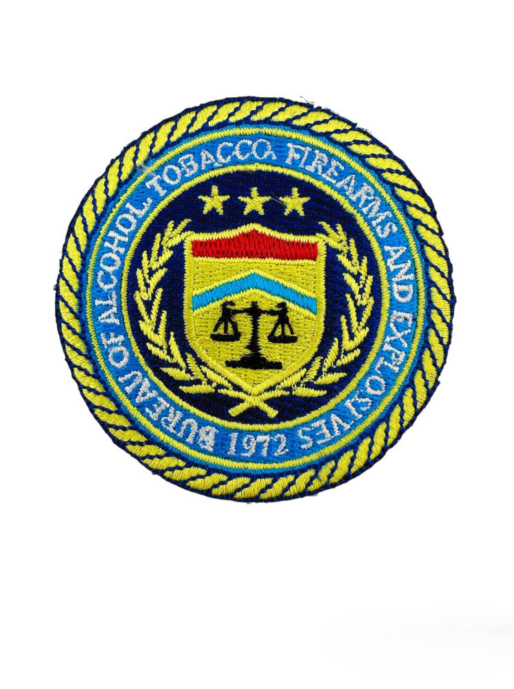 ATF-DOJ SEAL PATCH 2 3/4 IN-MULTI