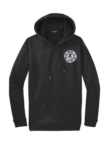 **NEW** BOP BADGE PRINTED WICKING HOODIE-F244