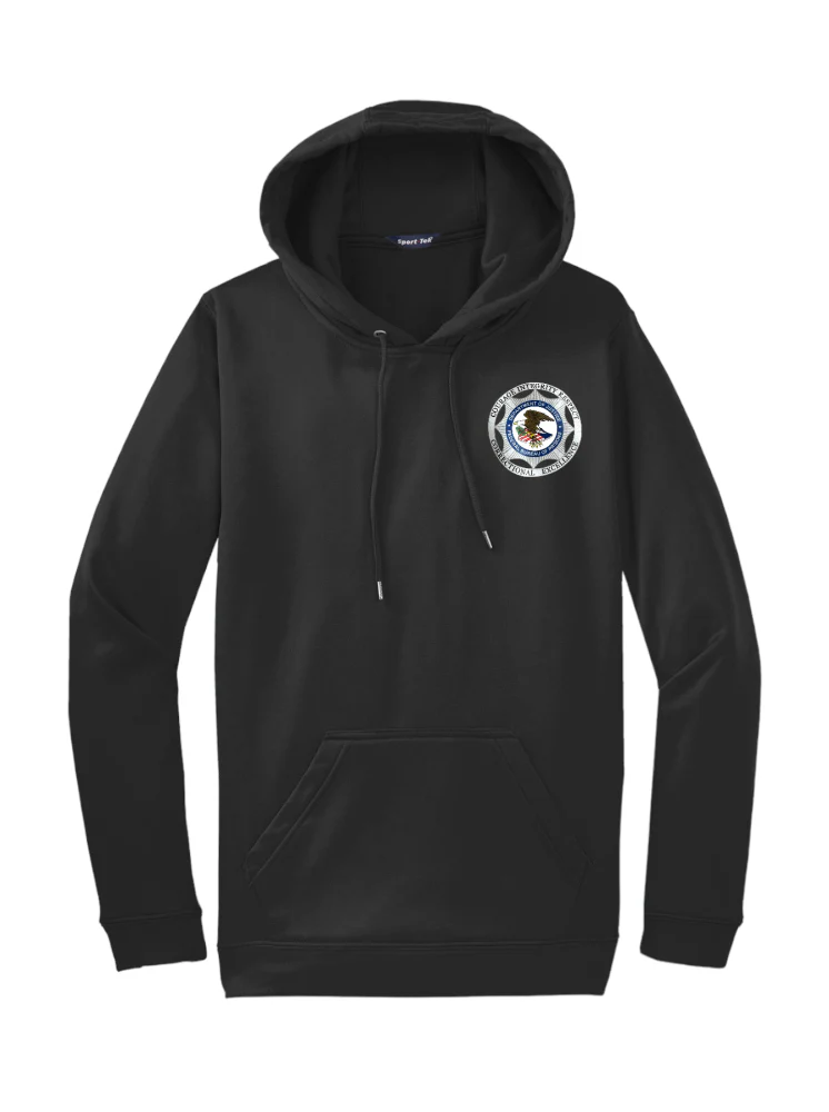 **NEW** BOP BADGE PRINTED WICKING HOODIE-F244