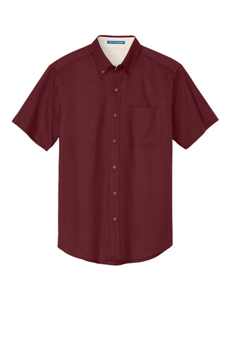 SHORT SLEEVE BUTTON SHIRT S508