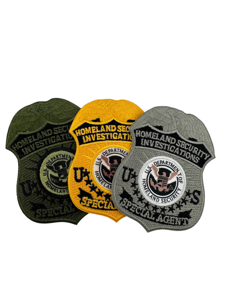 HSI SPECIAL AGENT PATCH UNIFORM STYLE