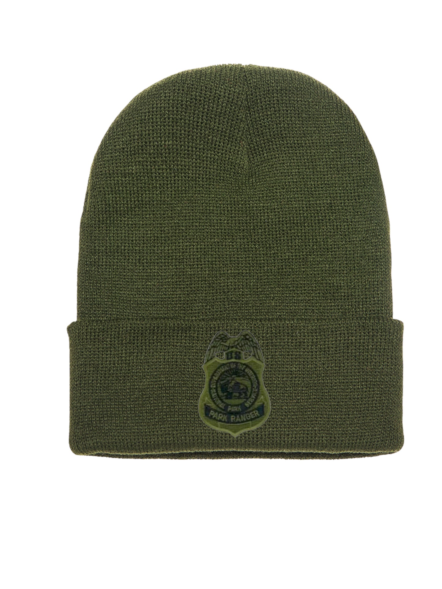 NPS BADGE CUFFED KNIT BEANIE