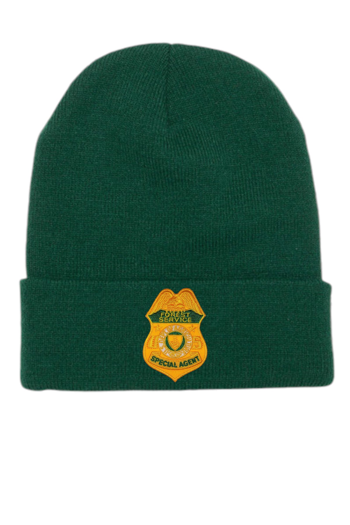 USFS SPECIAL AGENT BADGE CUFFED KNIT BEANIE