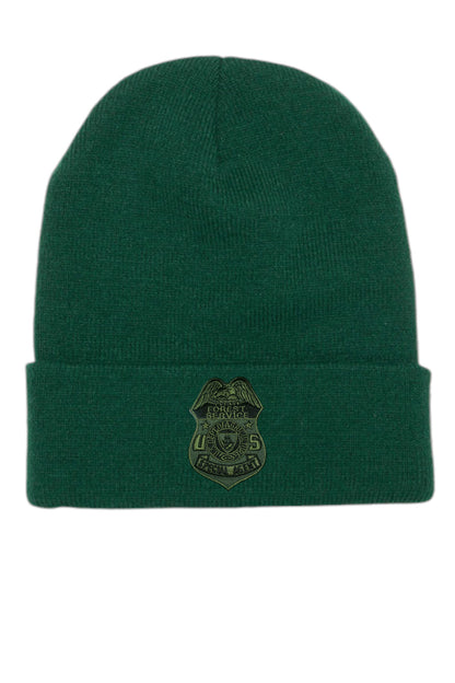 USFS SPECIAL AGENT BADGE CUFFED KNIT BEANIE