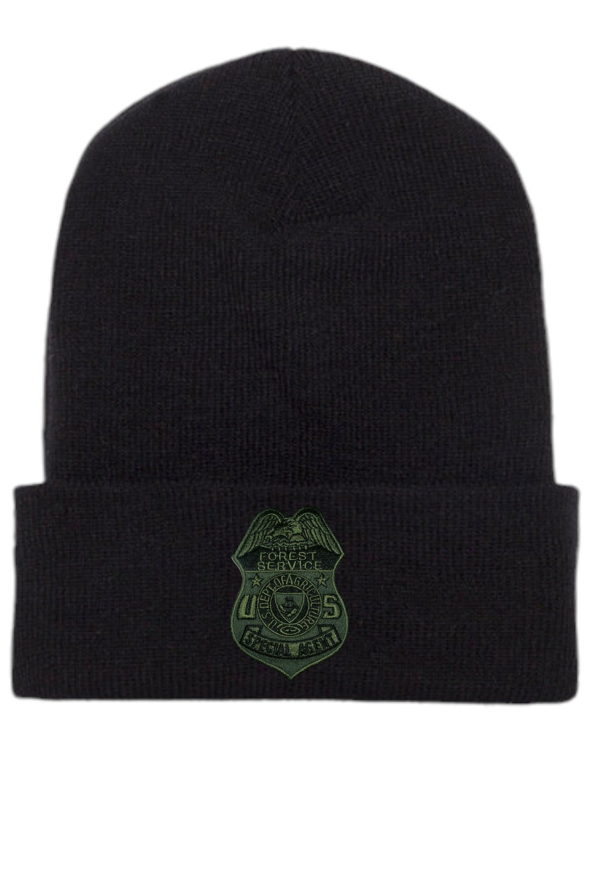 USFS SPECIAL AGENT BADGE CUFFED KNIT BEANIE