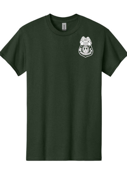 USFS ENFORCEMENT POLICE FEDERAL OFFICER T-SHIRT-5000