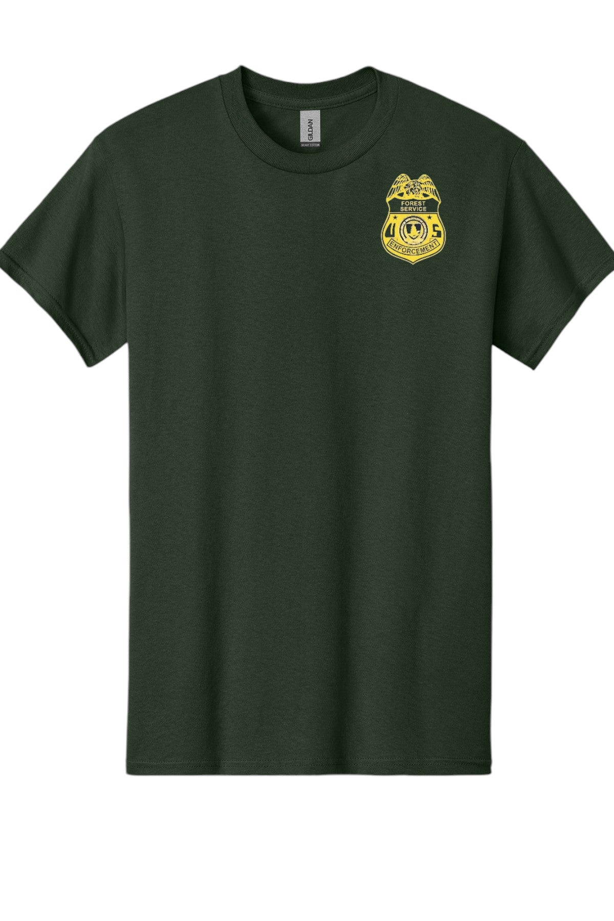 USFS ENFORCEMENT POLICE FEDERAL OFFICER T-SHIRT-5000