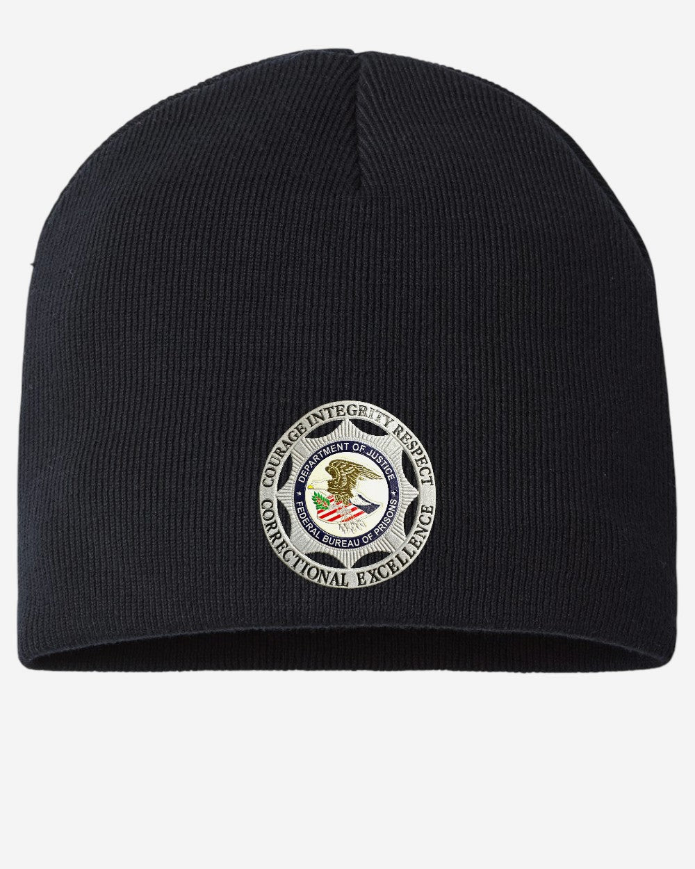 BOP BADGE SKULL CAP