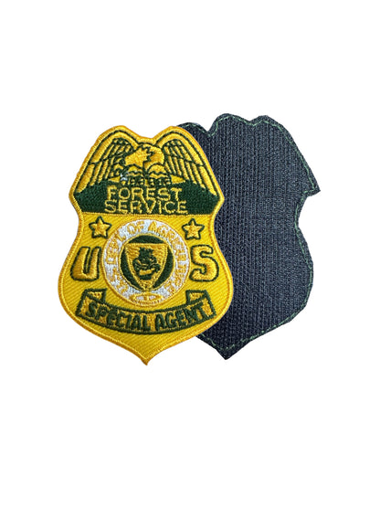 USFS BADGE PATCH SPECIAL AGENT 2 1/2"