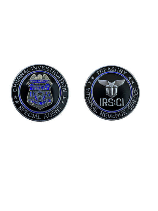 IRS-CI CHALLANGE COIN