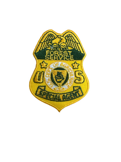 USFS BADGE PATCH SPECIAL AGENT 2 1/2"