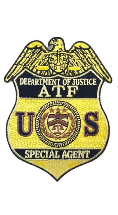 ATF SPECIAL AGENT BADGE PATCH