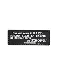 CORINTHIANS 16:13 MORALE PATCH