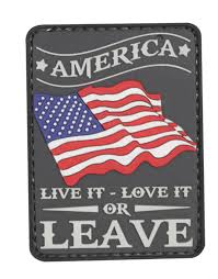 AMERICA LIVE IT MORALE PATCH