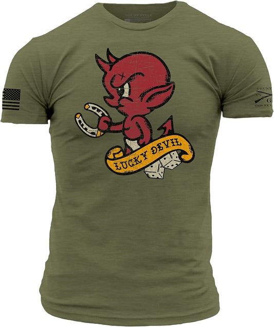 GRUNT STYLE LUCKY DEVIL T-SHIRT