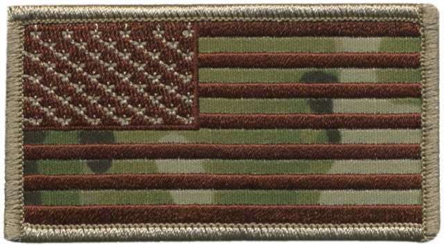 U.S. FLAG PATCH STANDARD W/ HOOK