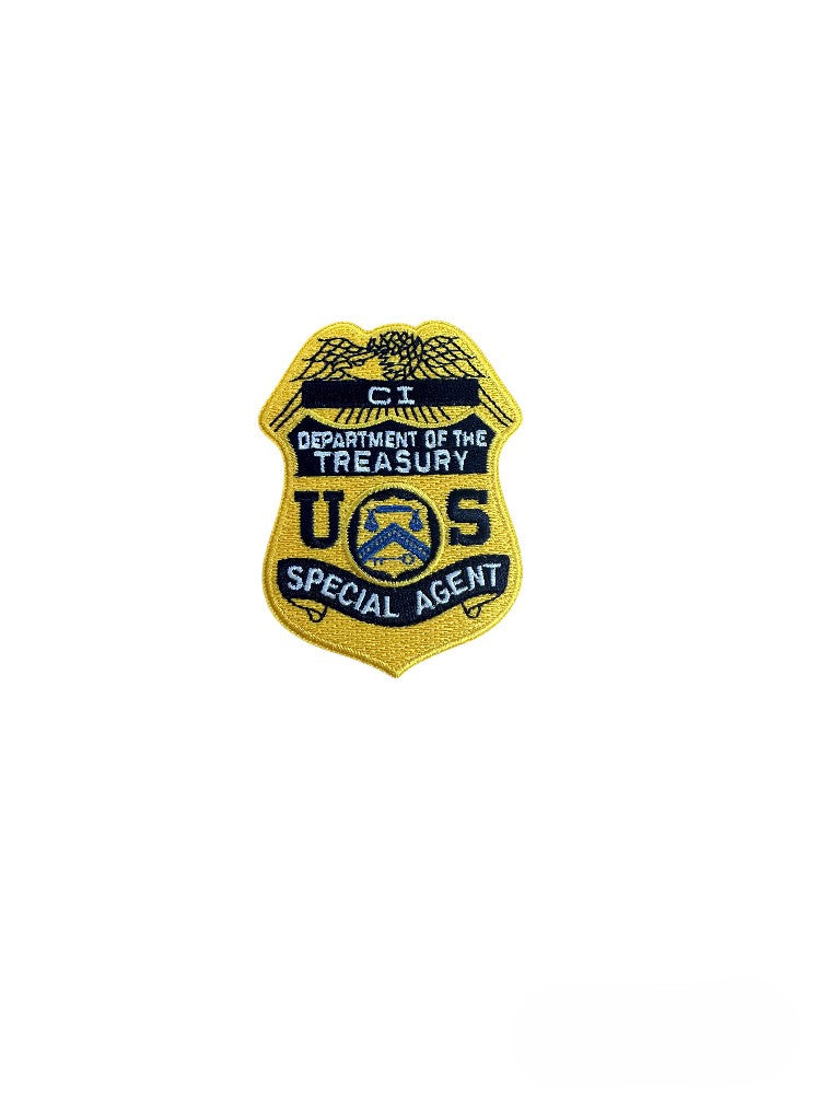 IRS CI BADGE PATCH