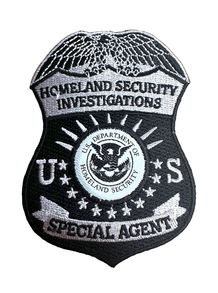 HSI SPECIAL AGENT BADGE PATCH 3 3/4 INCH