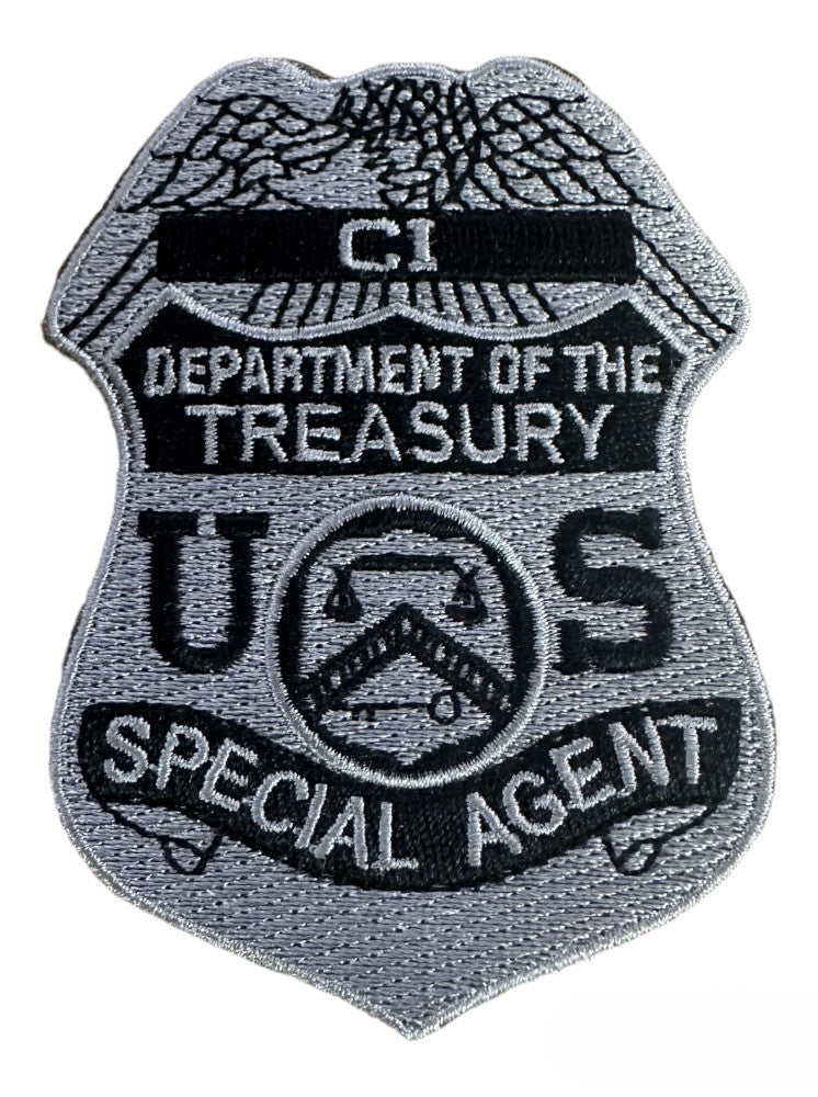 IRS CI BADGE PATCH