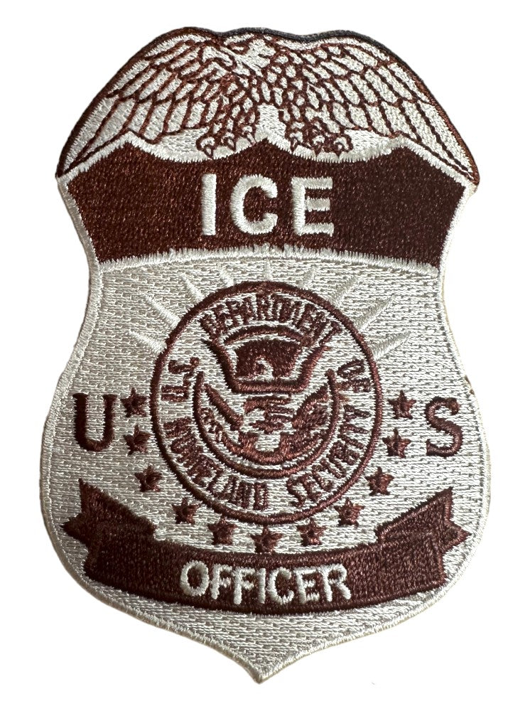 ICE OFFICER BADGE PATCH