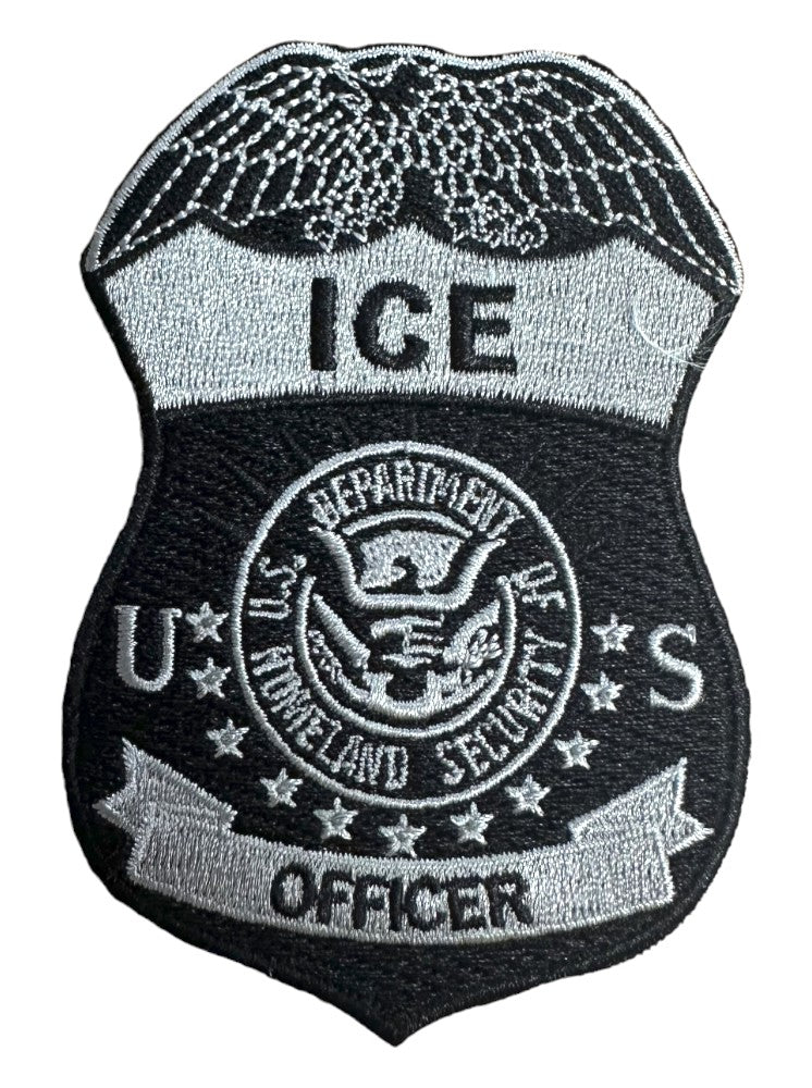 ICE OFFICER BADGE PATCH