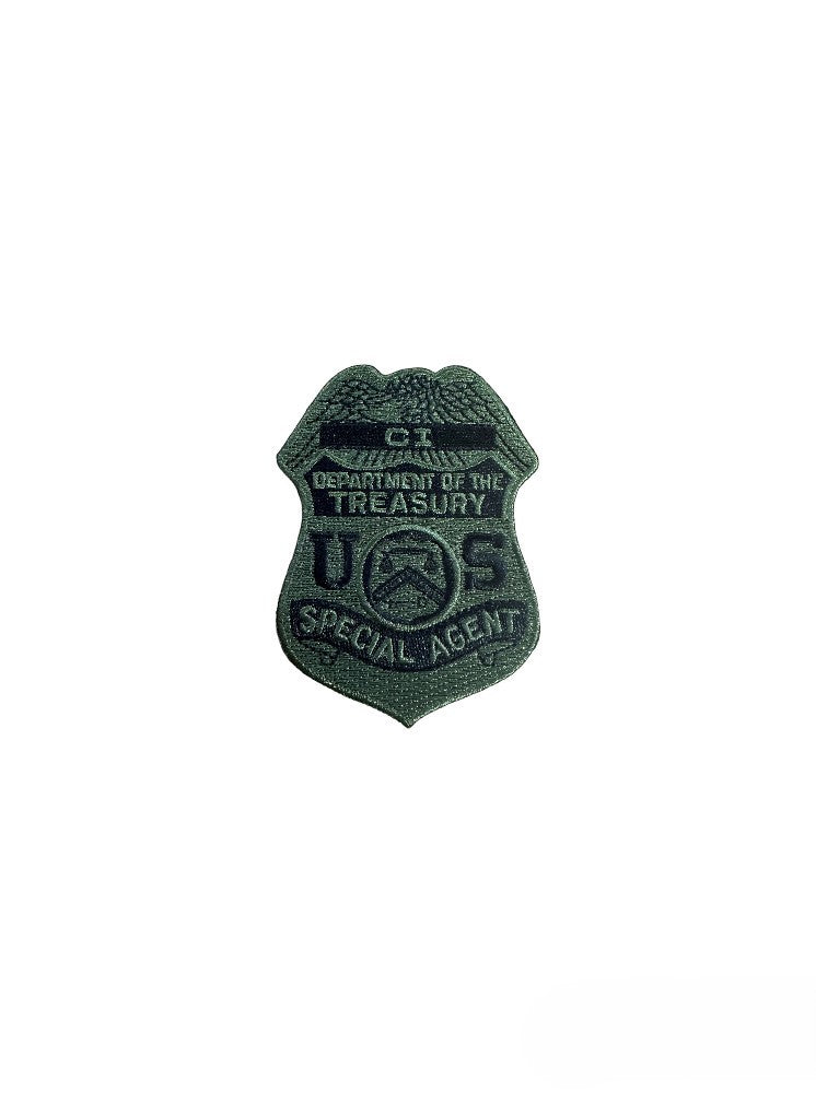 IRS CI BADGE PATCH