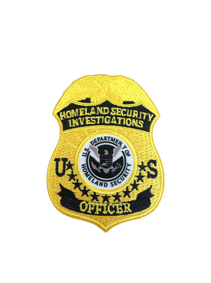 HSI OFFICER PATCH UNIFORM STYLE