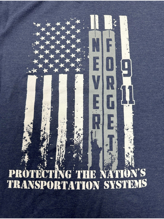 TSA NEVER FORGET T-SHIRT