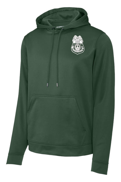 USFS ENFORCEMENT POLICE FEDERAL OFFICER WICKING HOODIE-F244