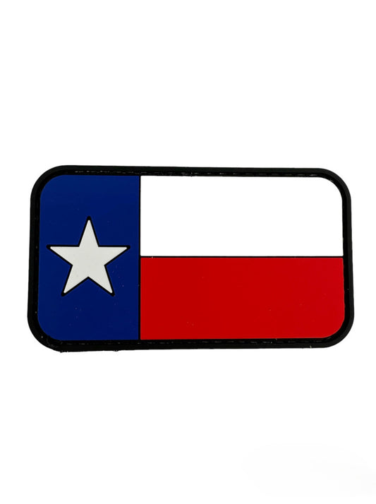 TEXAS FLAG PVC MORALE PATCH-6610