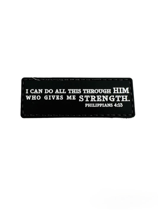 PHILIPPIANS 4:13 MORALE PATCH