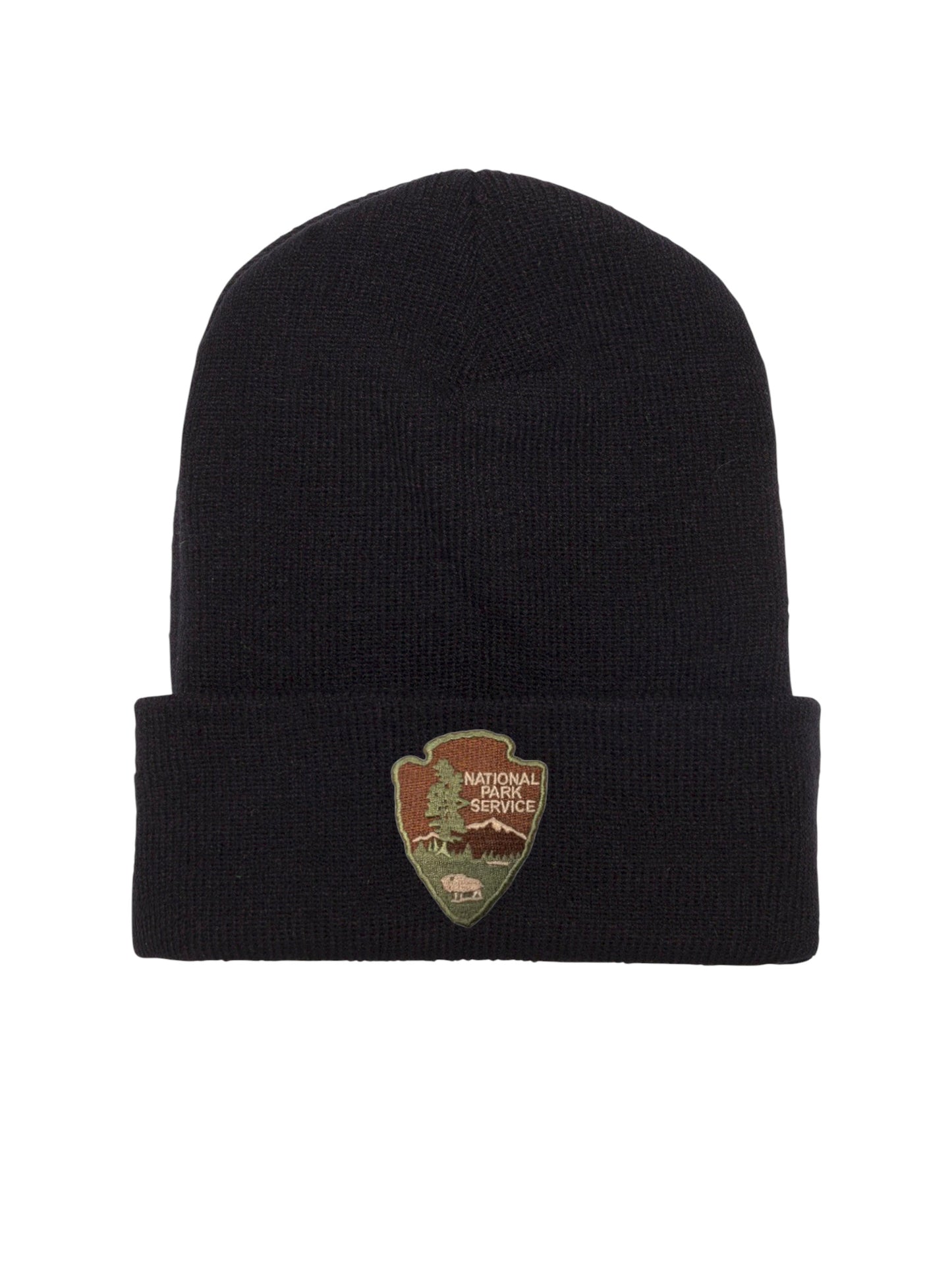 NPS ARROWHEAD BADGE CUFFED KNIT BEANIE