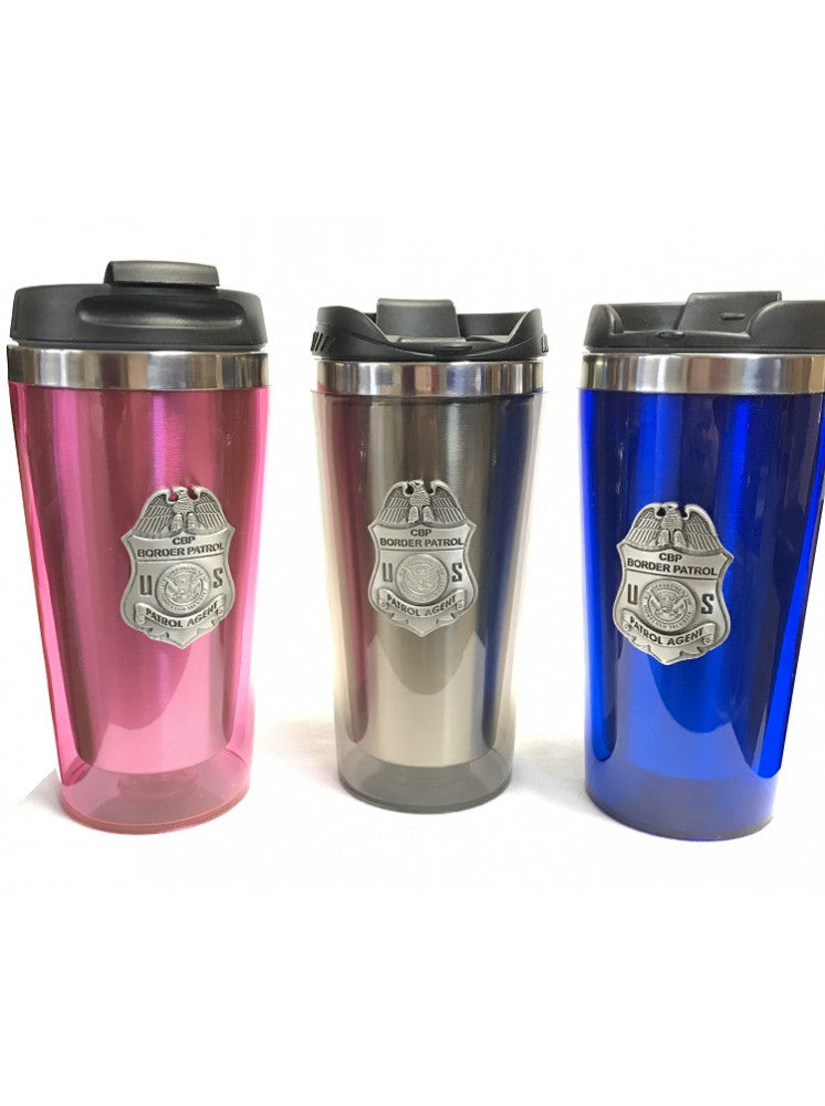 BORDER PATROL INSULATED TRAVEL MUG