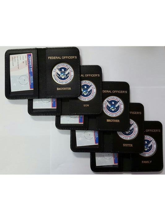 DHS MINI CREDENTIAL CASE FOR FEDERAL OFFICER'S FAMILY