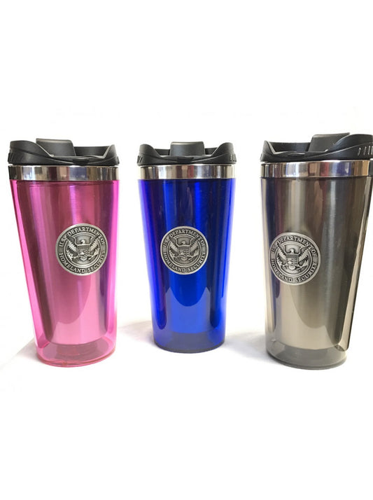 PEWTER DHS SEAL TUMBLER