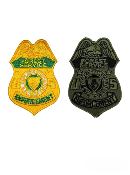 USFS BADGE PATCH ENFORCEMENT 2 1/2"