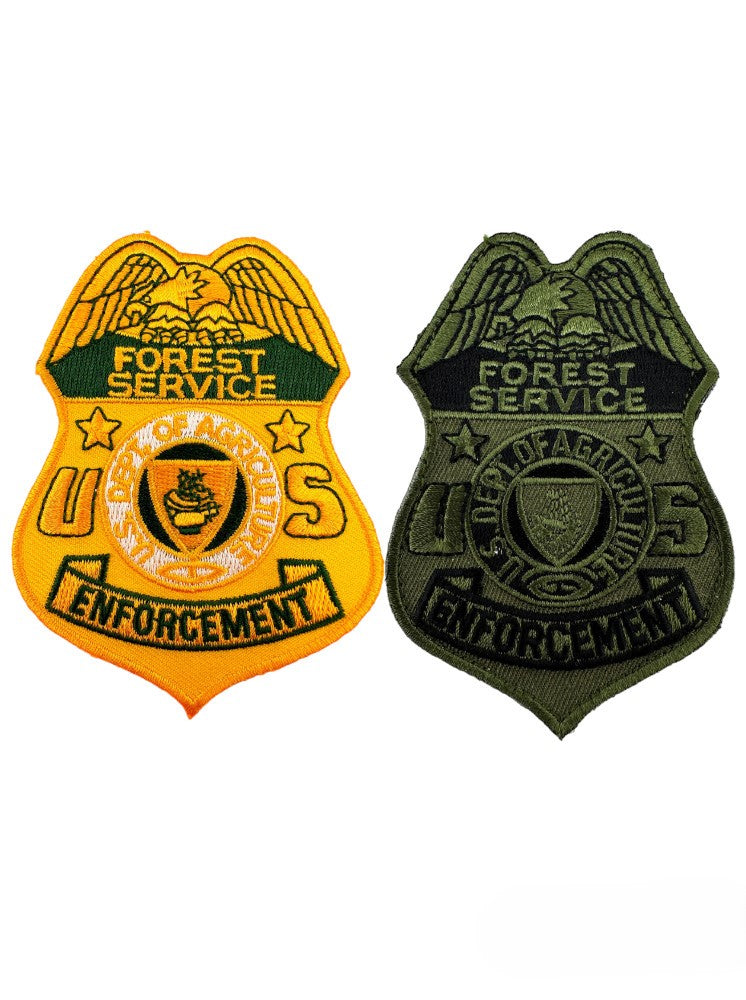 USFS BADGE PATCH ENFORCEMENT 3 3/4"