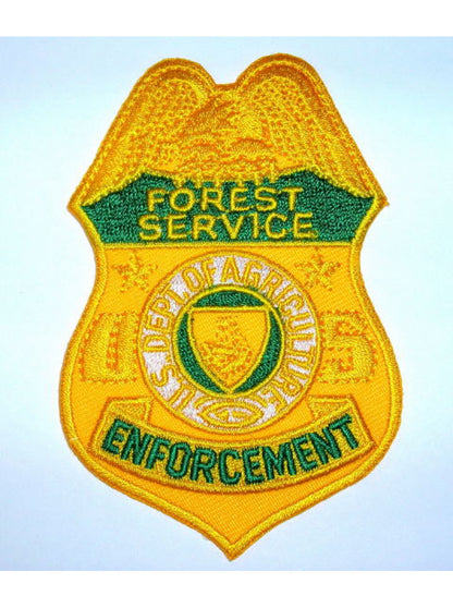 USFS BADGE PATCH ENFORCEMENT 2 1/2"