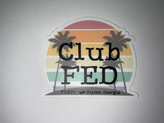 CLUB FED STICKER