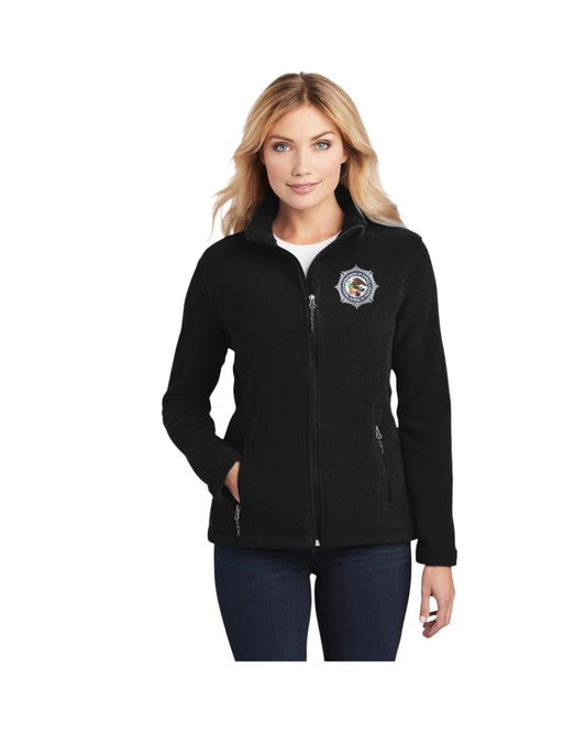 WOMEN'S FULL ZIP FLEECE W/ BOP LOGO-L217