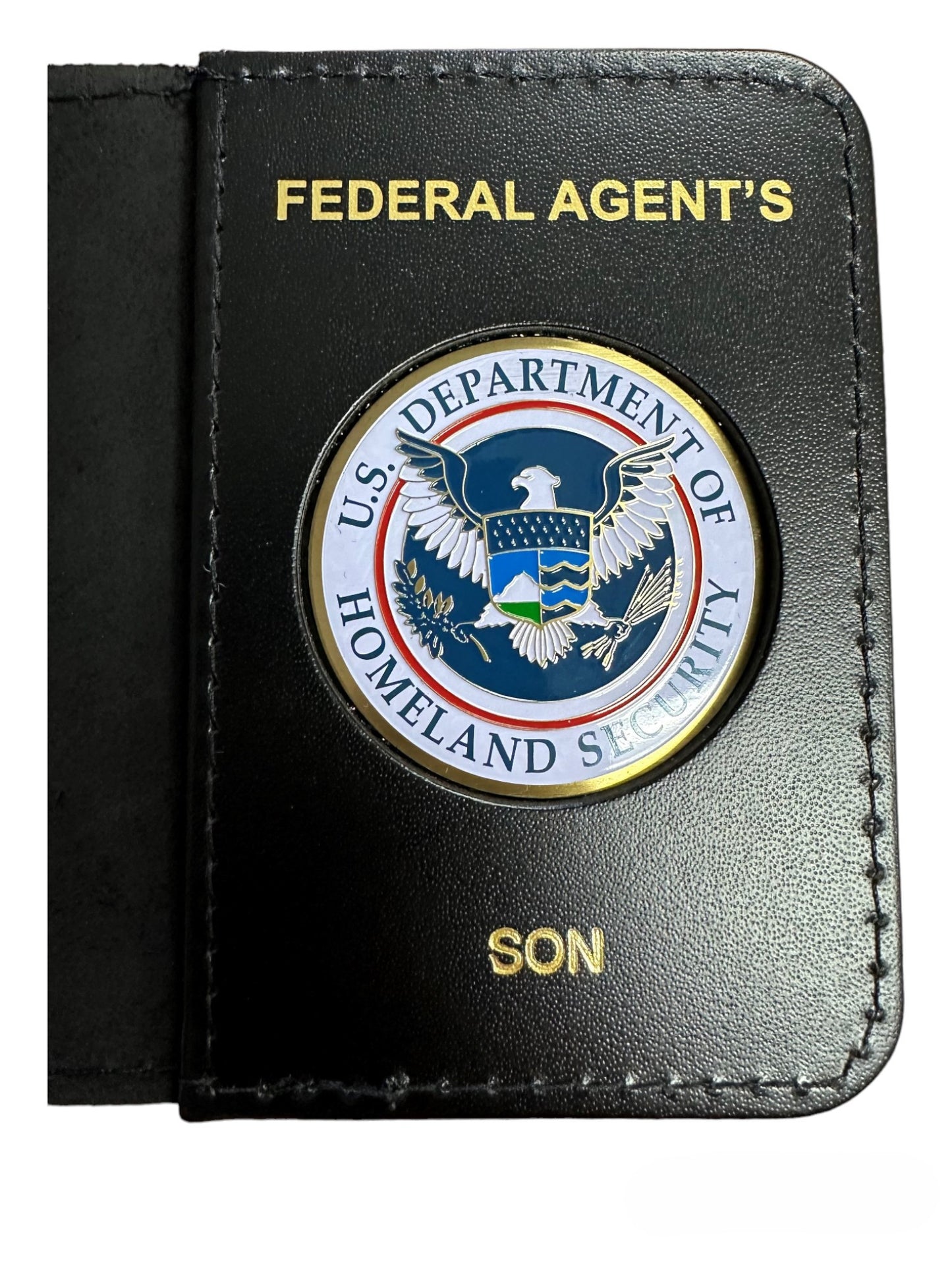 DHS MINI CREDENTIAL CASE FOR FEDERAL AGENT'S FAMILY