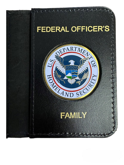 DHS MINI CREDENTIAL CASE FOR FEDERAL OFFICERS FAMILY