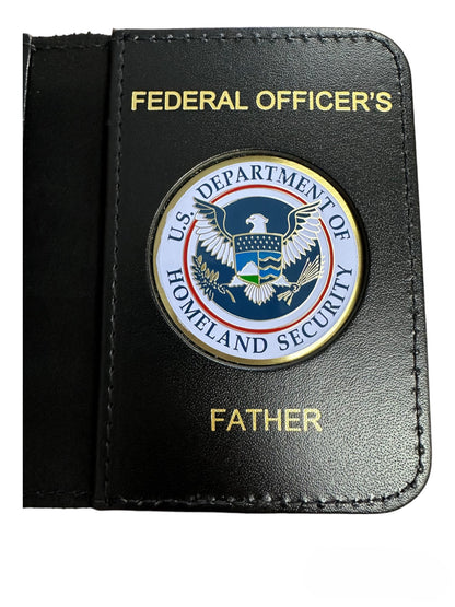 DHS MINI CREDENTIAL CASE FOR FEDERAL OFFICERS FAMILY